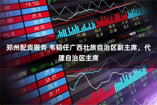 郑州配资服务 韦韬任广西壮族自治区副主席，代理自治区主席