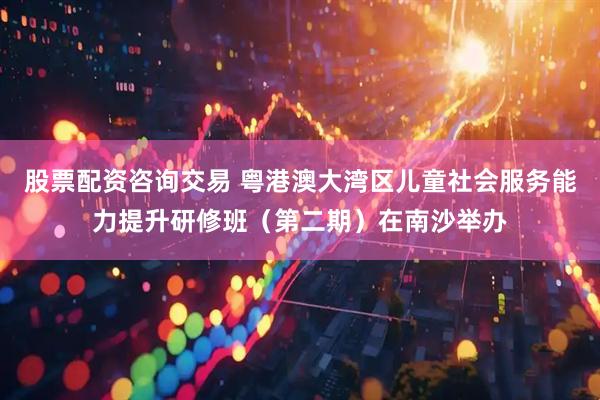 股票配资咨询交易 粤港澳大湾区儿童社会服务能力提升研修班（第二期）在南沙举办